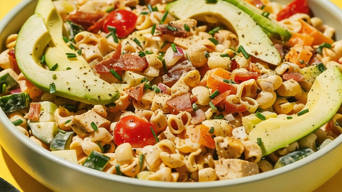 Blackened Ranch Pasta Salad