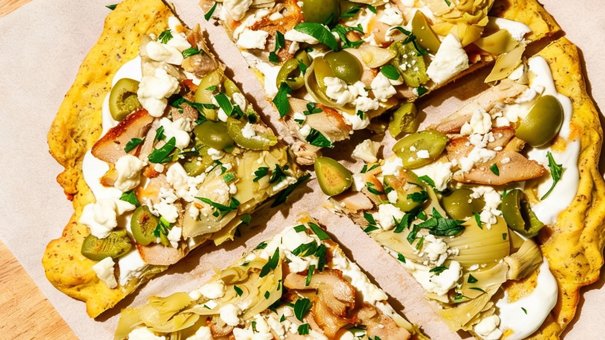 Lupin Flour Flatbread