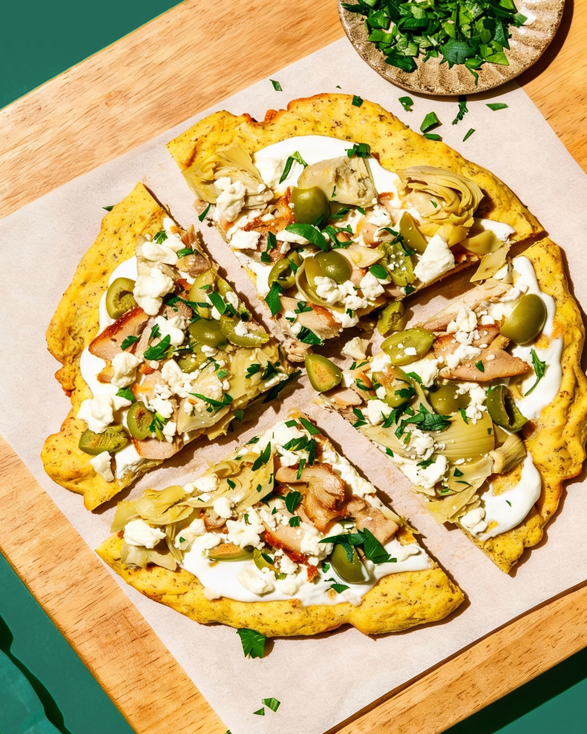 Lupin Flour Flatbread