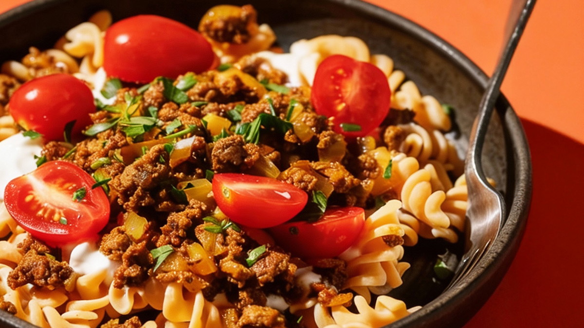 High Protein Turkish Pasta