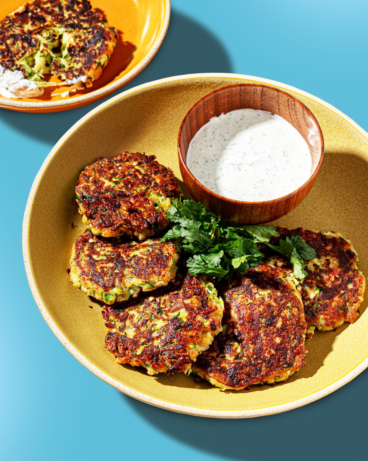 Low Carb Zucchini Fritters (High Protein)