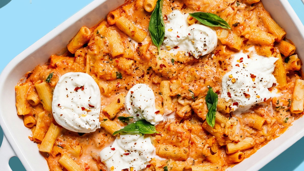 Cheesecake Factory Four Cheese Pasta (Healthy Copycat Recipe)