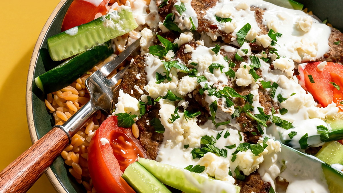 HOMEMADE GYRO BOWL RECIPE