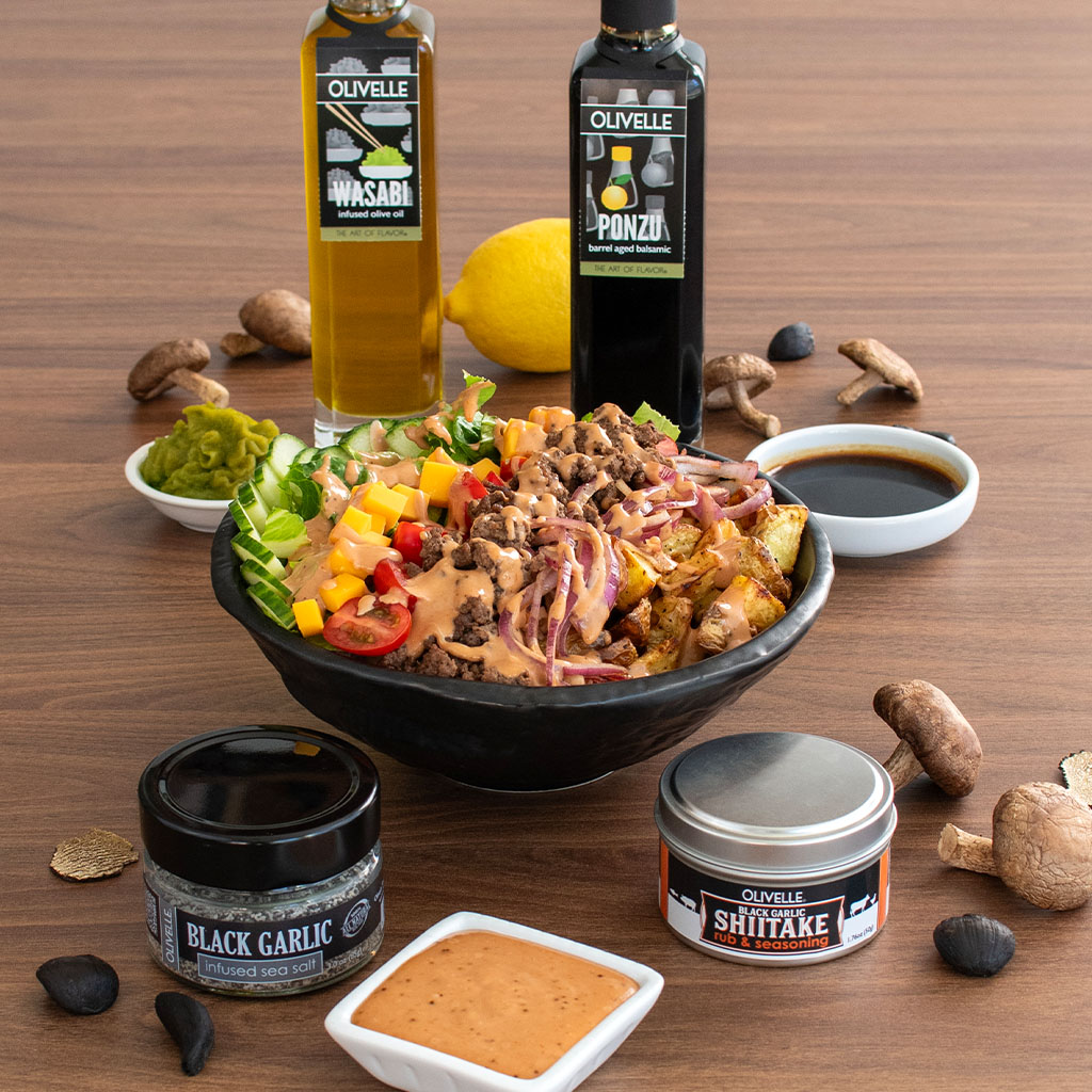 Loaded Burger Bowls