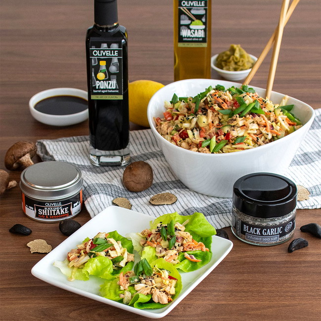 Creamy Asian Chopped Chicken Salad