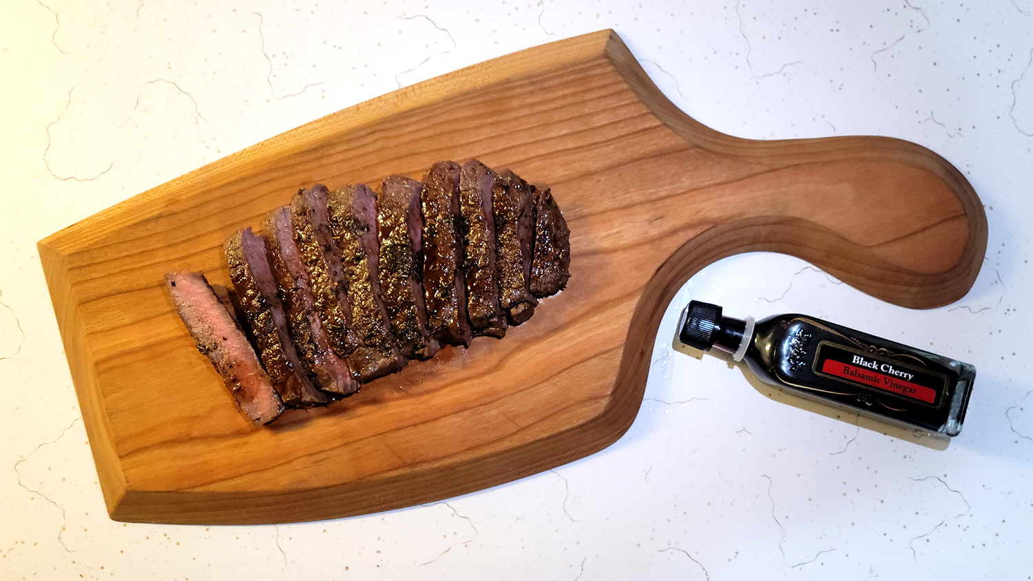 Madagascar Black Pepper & Black Cherry Balsamic Steak