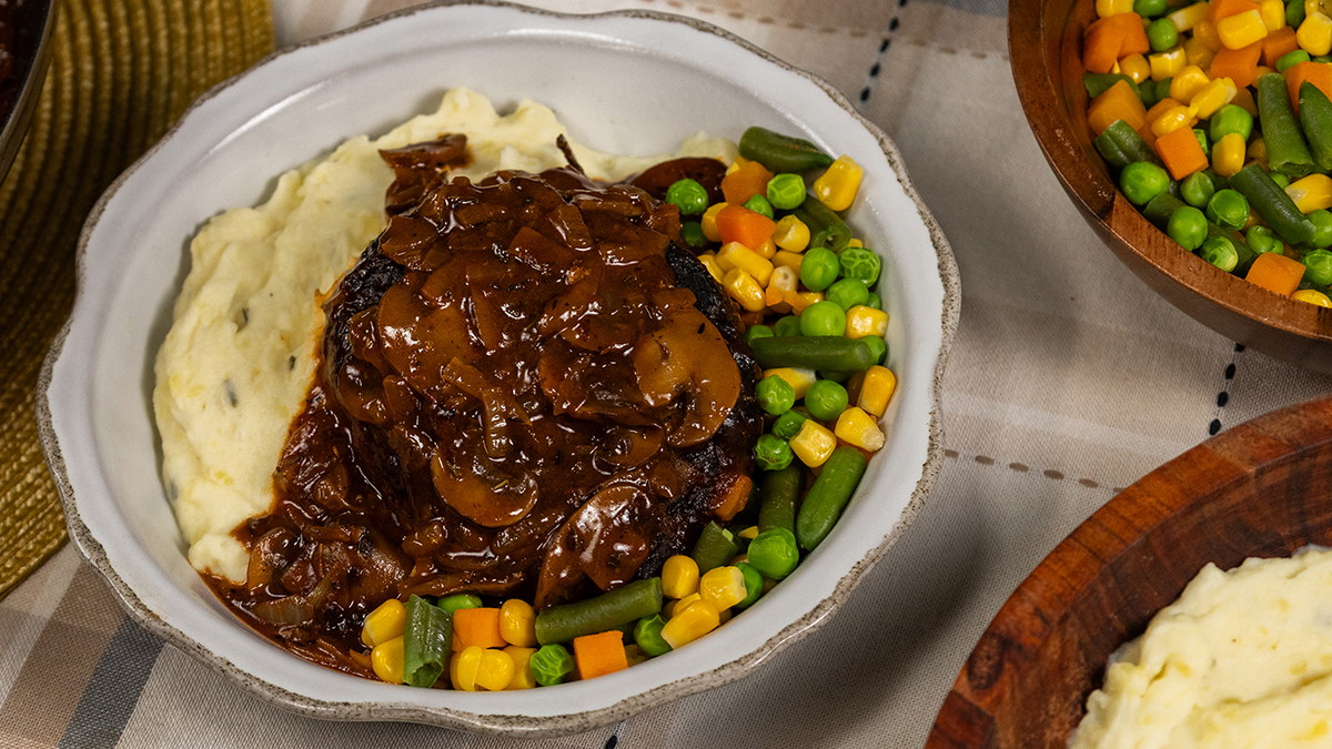 Cozy and Flavorful Salisbury Steak