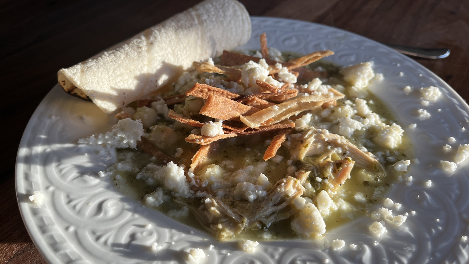 Image of Pozole verde w/Chicken 