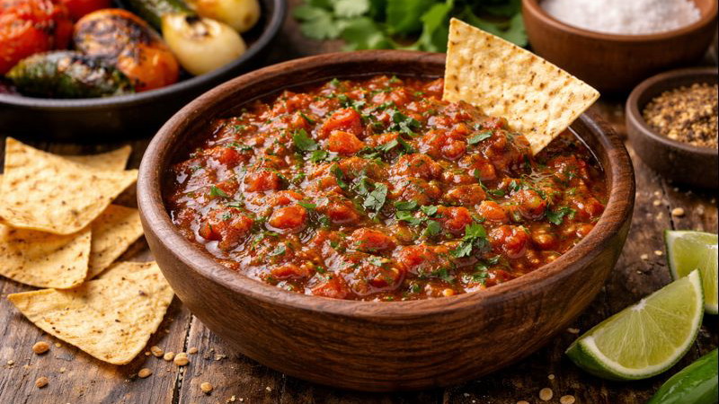 Salsa Asada – Geröstete Tomatensalsa