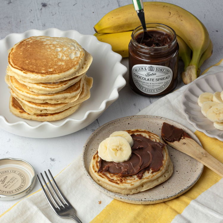 Image of When ready to serve spread generously with Tiptree Chocolate Spread...