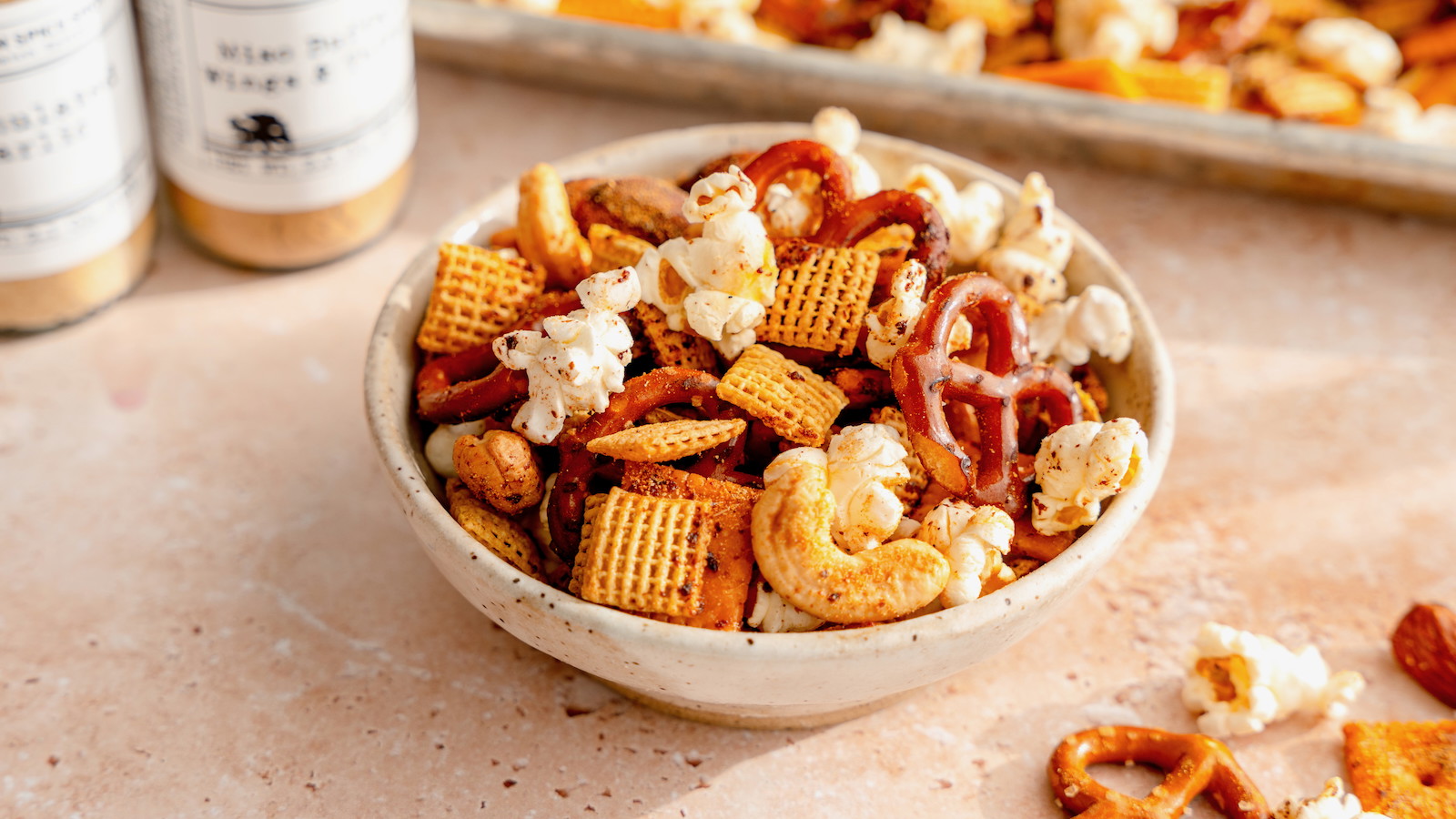Miso Buffalo Party Mix