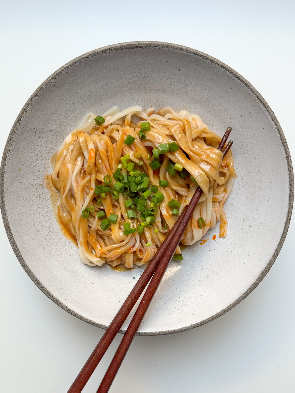Shanghai Style Sesame Noodles. 