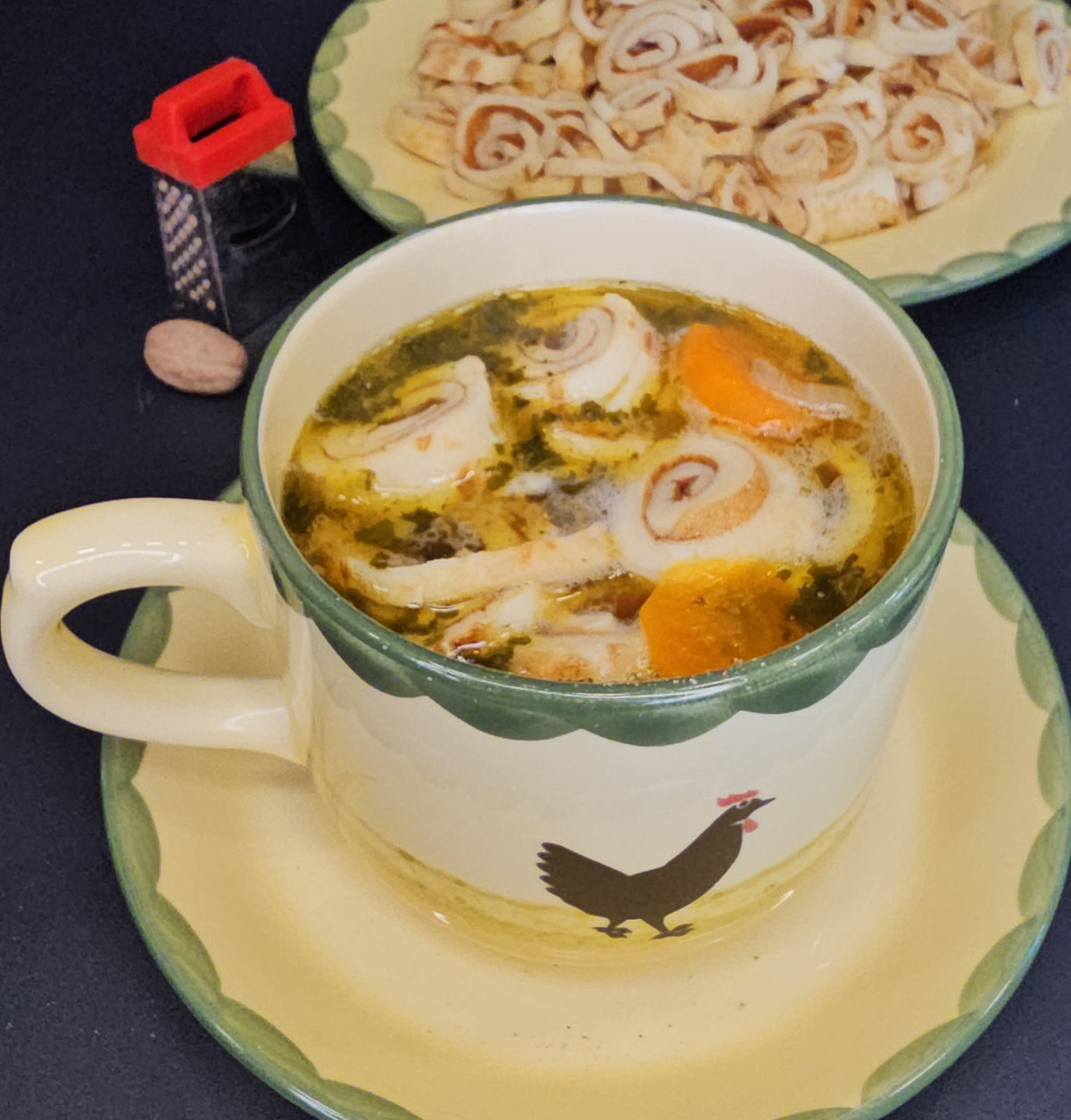 Herzhafte Flädlesuppe