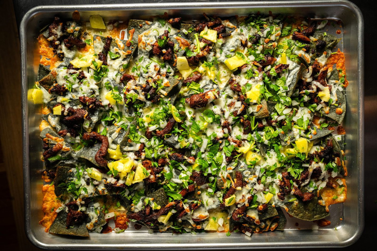 Nachos al pastor