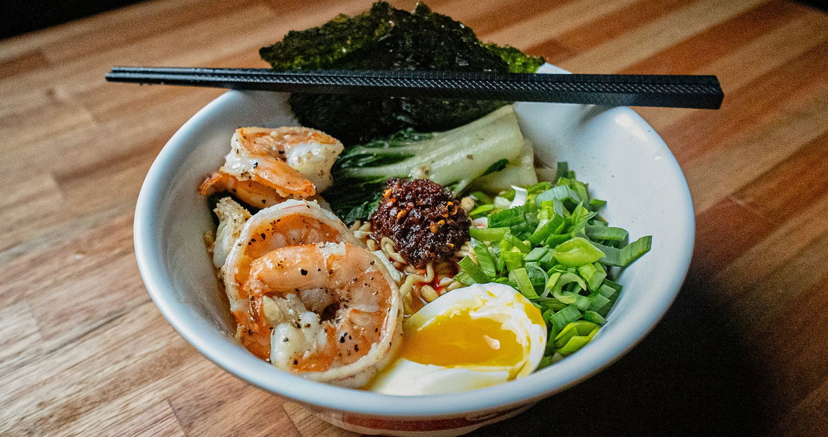 Shrimp and Dashi Instant Ramen Recipe