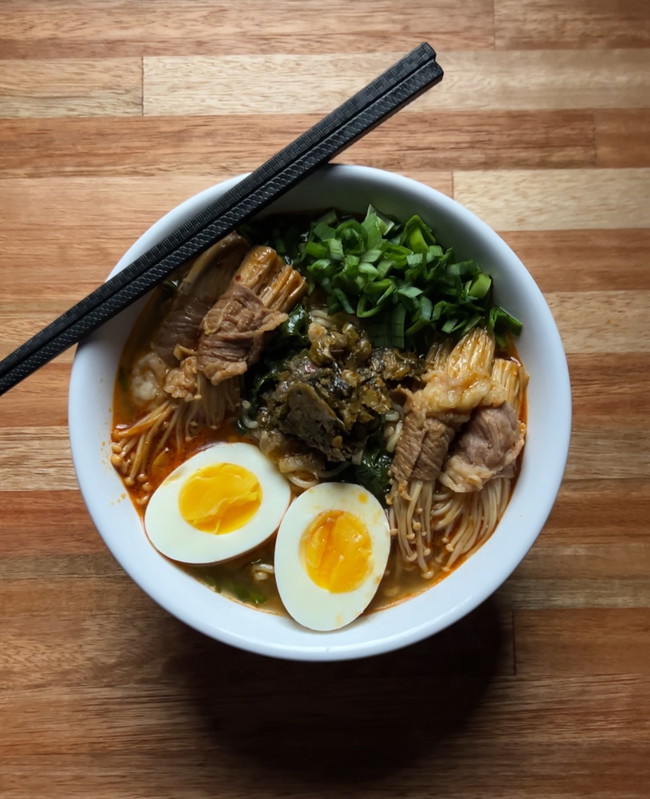 Shabu Shabu Beef and Veggie Ramen