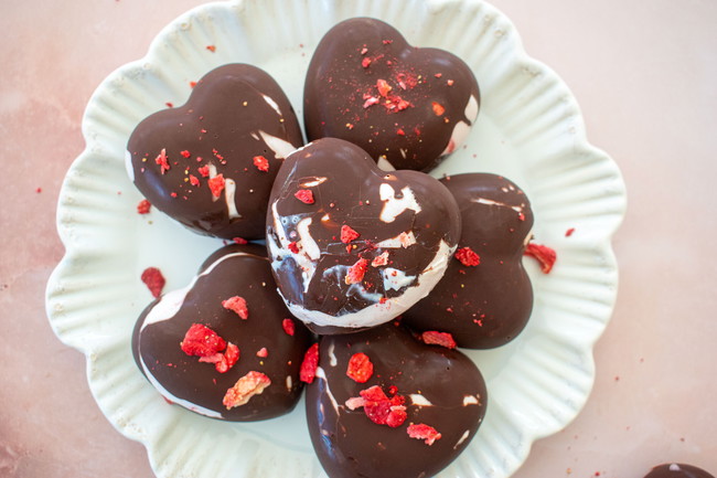 Image of Strawberry Yogurt Hearts