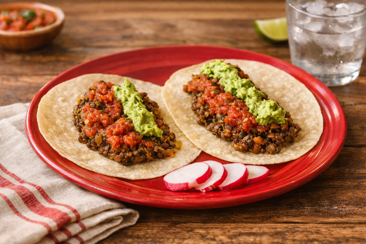 Lentil Taco Filling (Gluten-Free, Gut-Friendly)