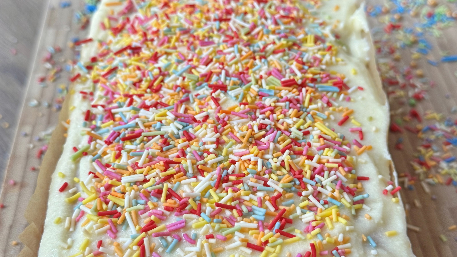 Image of Vanilla Protein Birthday protein cake