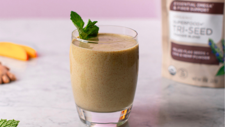 Image of Tropical Tri-Seed Smoothie Recipe