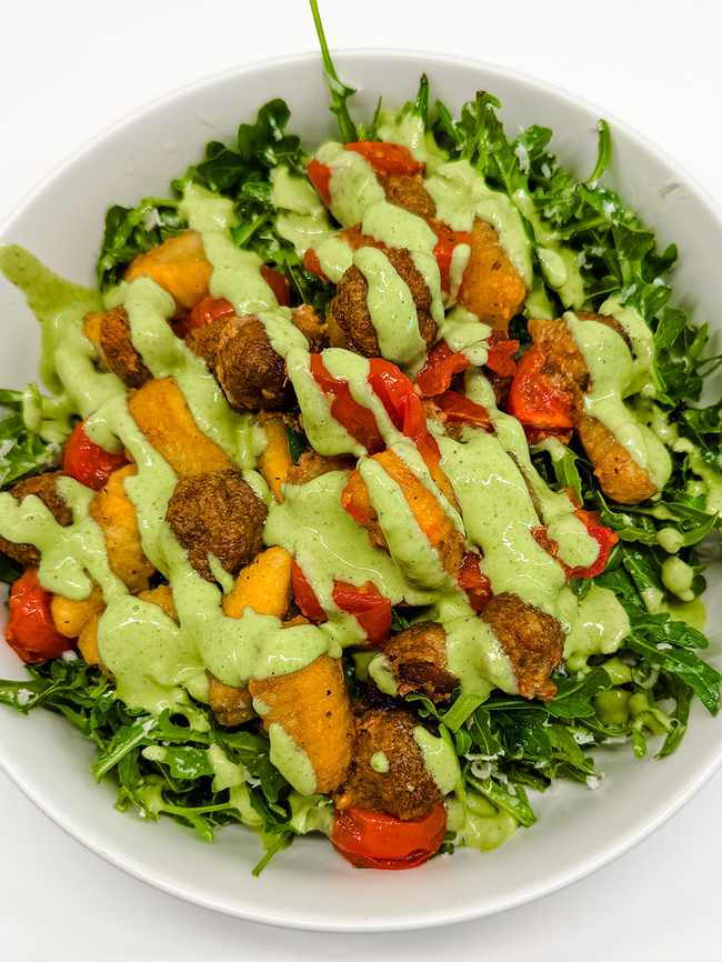 Image of Sheet Pan Meatballs & Gnocchi