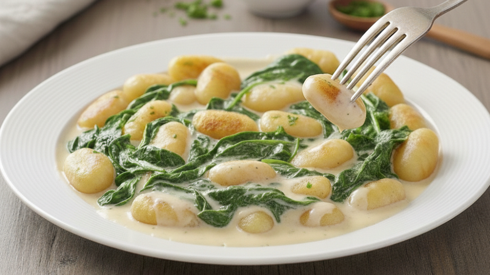 Image of Gnocchi-Spinat-Pfanne