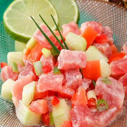 Ceviche de Lomos de Jurel