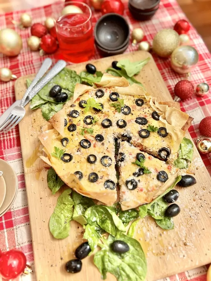 Tarta de Merluza en Hojaldre