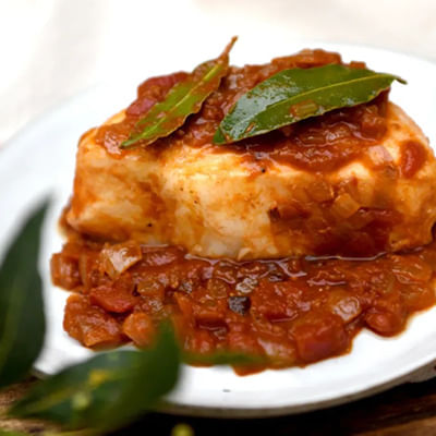 Bacalao a la vizcaína Fisherman