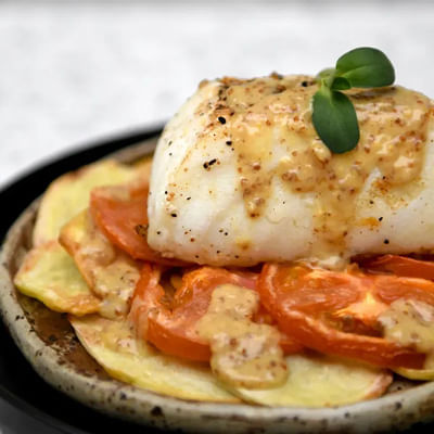 Bacalao con salsa agridulce Fisherman