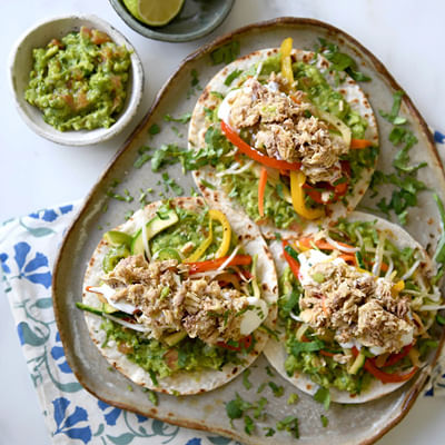Fajitas de Jurel Fisherman