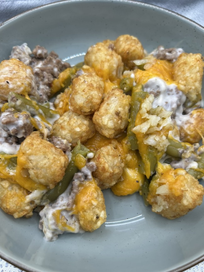 Image of The Best Tater Tot Casserole