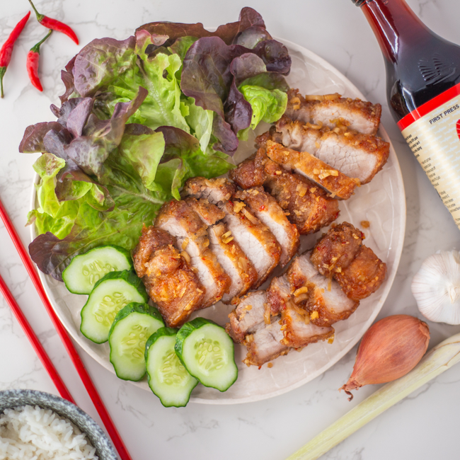 Image of Vietnamese Fish Sauce Fried Pork Belly