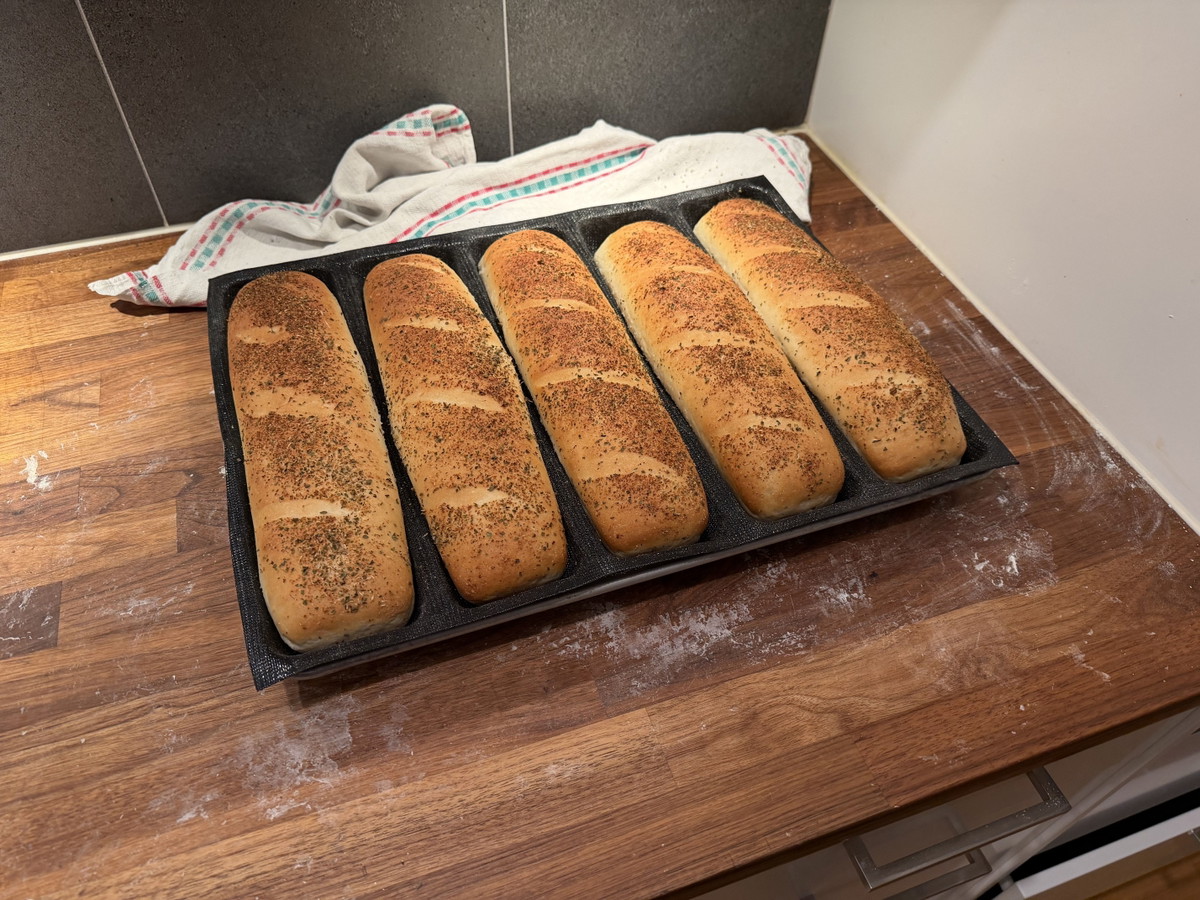 Subway bröd recept - Steg för steg