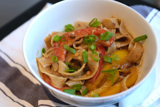 Peanut Sauce Noodles American Vinegar Works