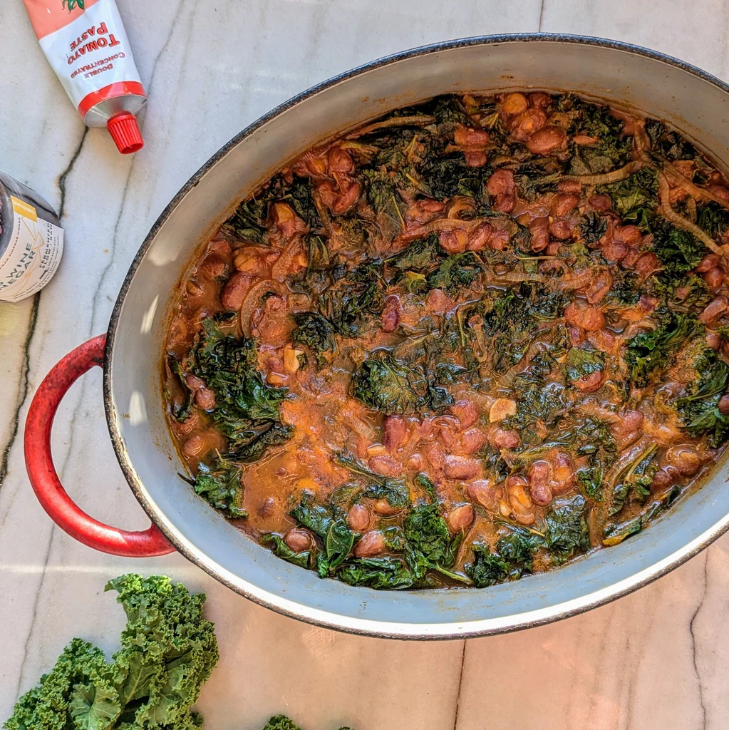 Stewy Beans and Kale