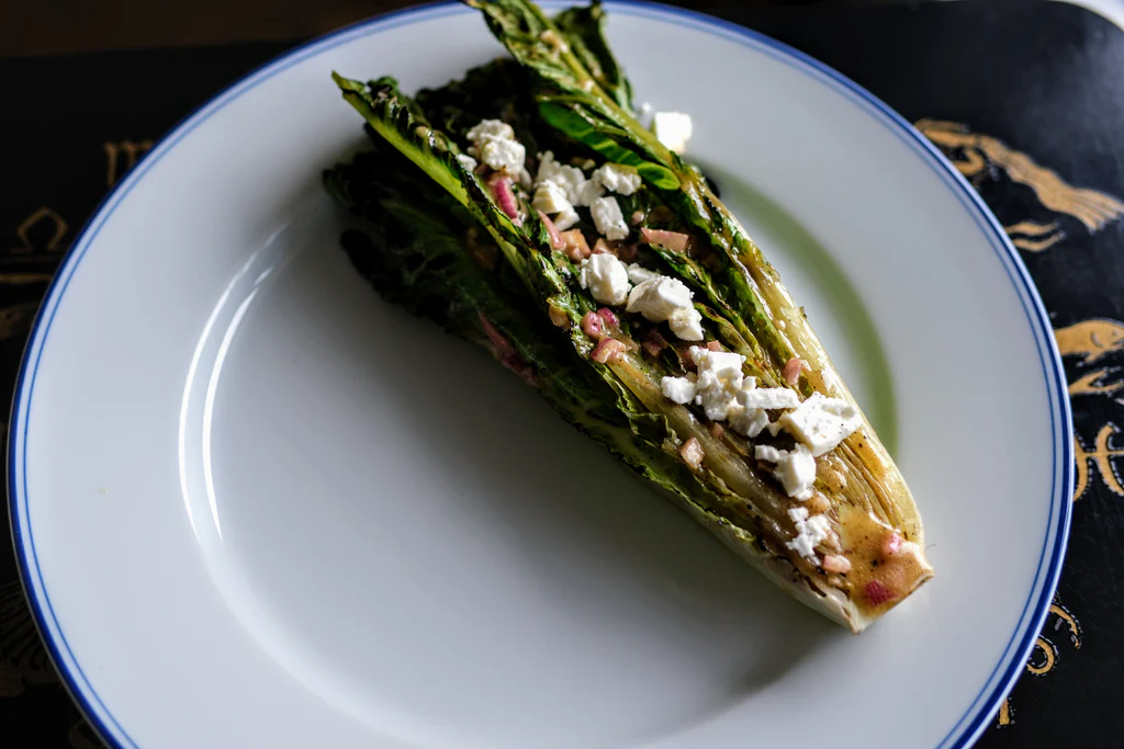 Grilled Romaine