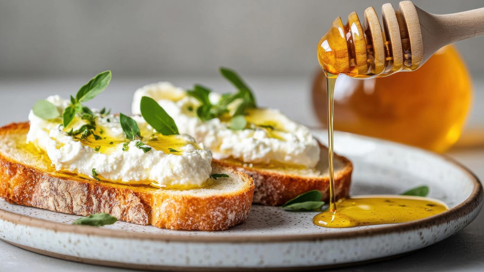 Image of Ricotta & Honey Toast