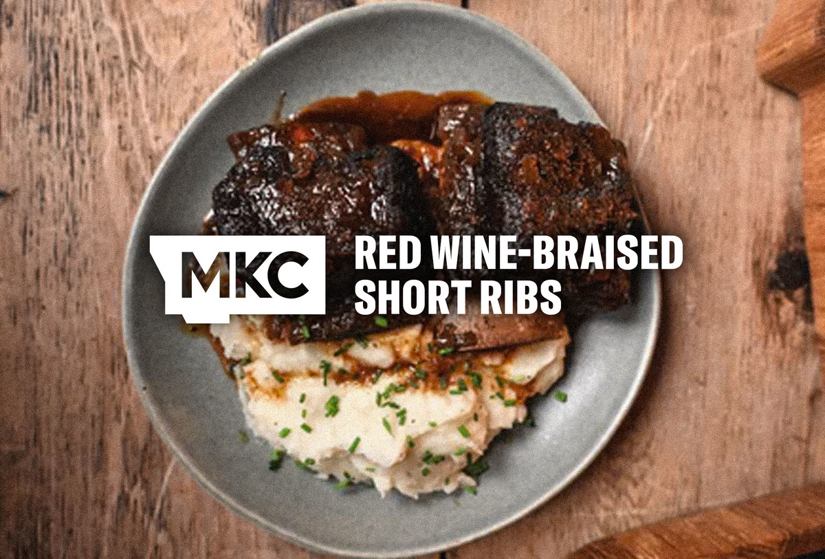 Red Wine-Braised Short Ribs