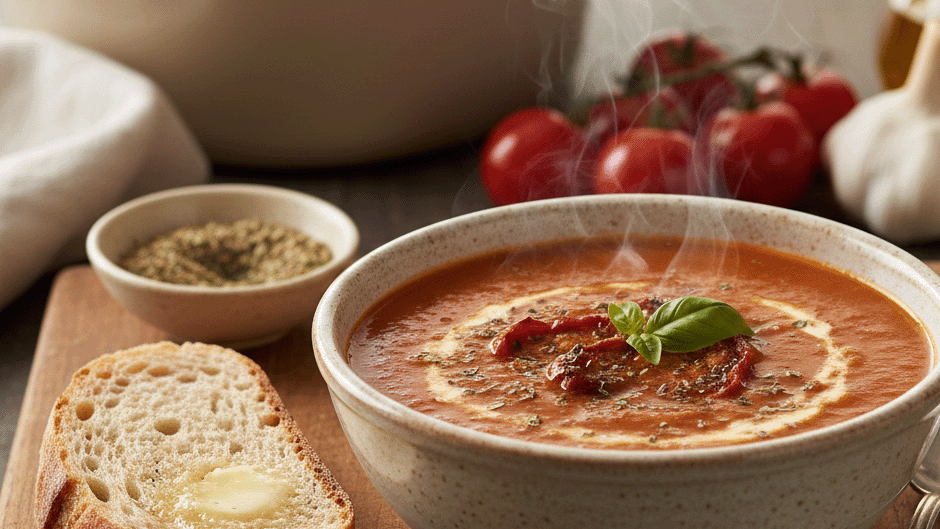 Creamy Roasted Tomato Soup