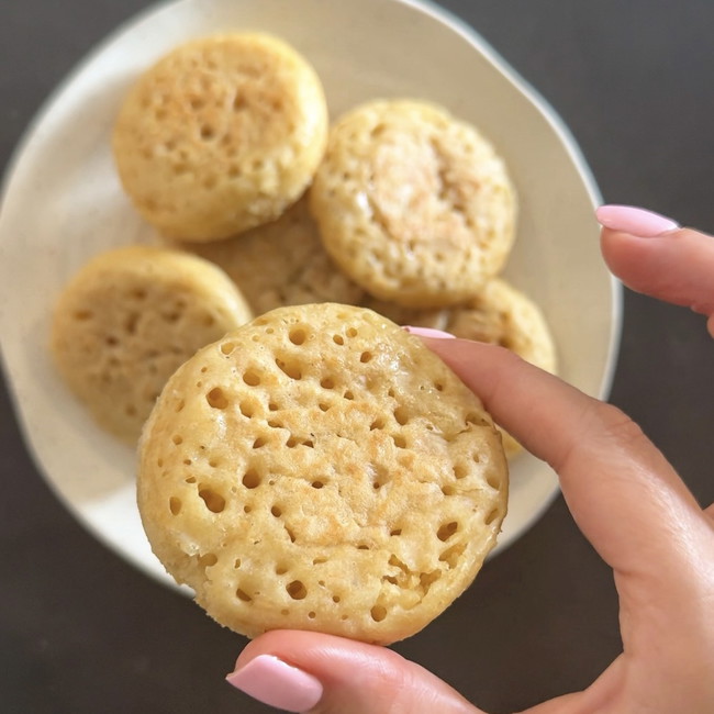 Sourdough Crumpets 