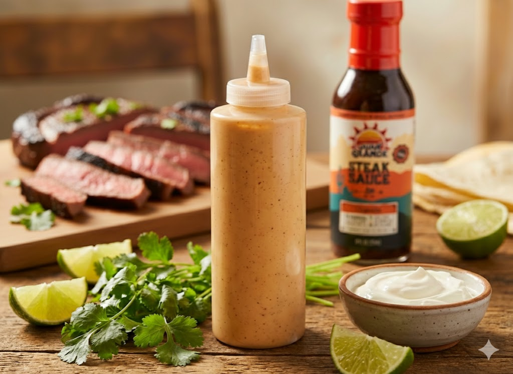 Juan Grande Chipotle Steak Tacos with Avocado Mayo
