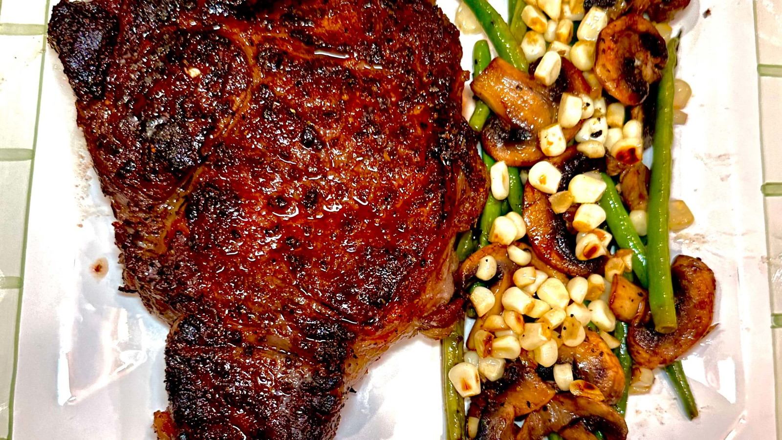 Image of The BEST Blackened Ribeye Steak Recipe