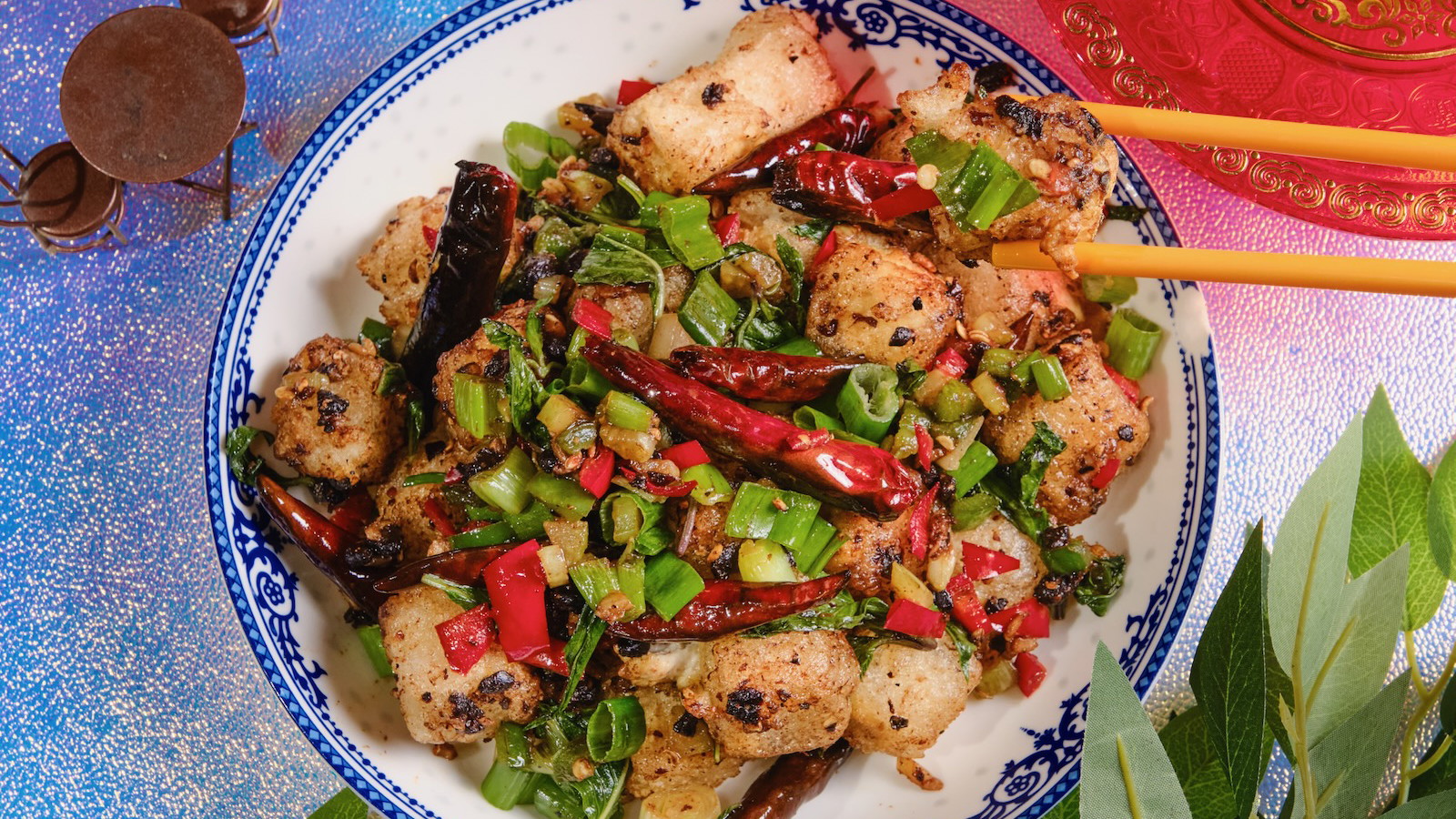 Lion Dance Cafe's Salt and Pepper Tofu