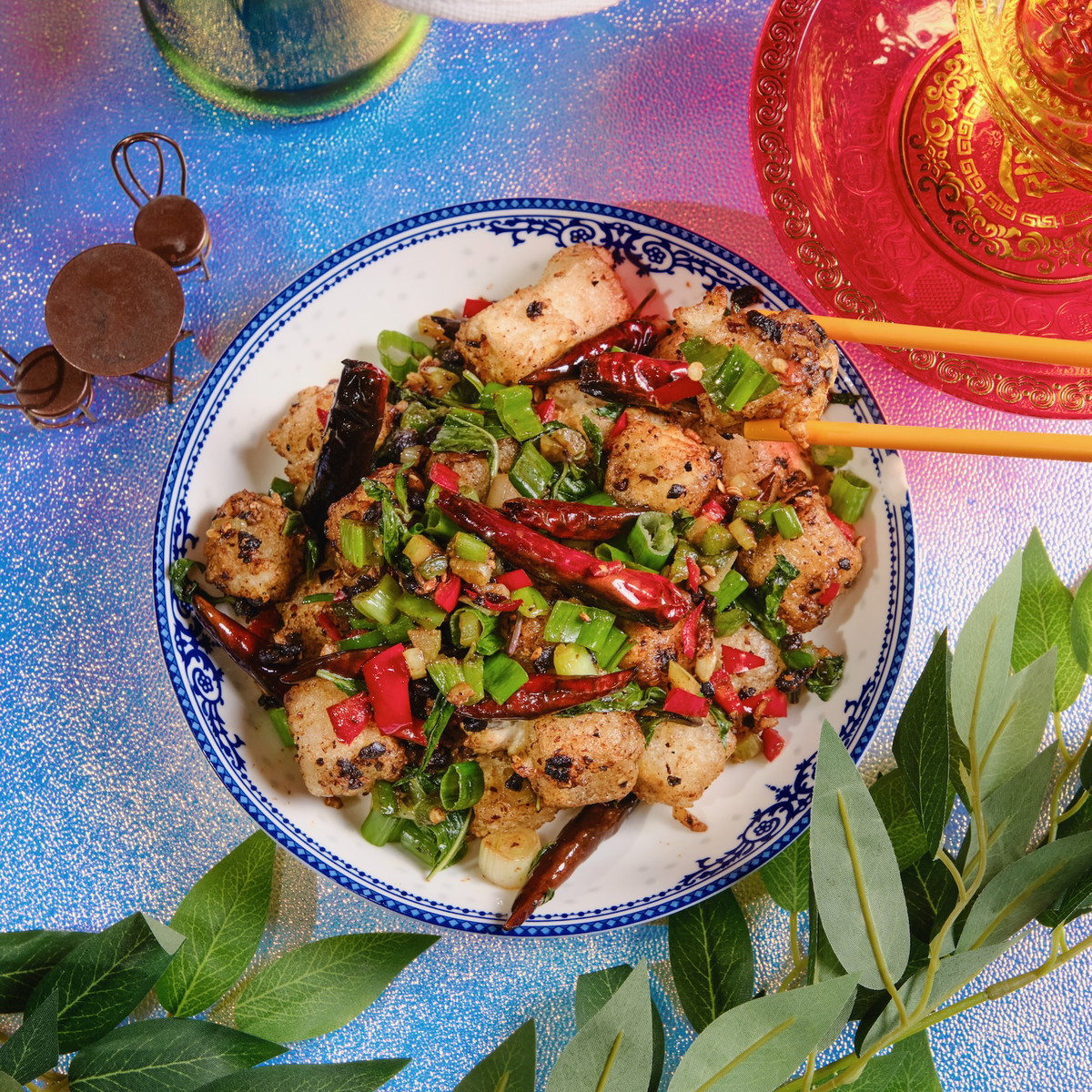 Lion Dance Cafe's Salt and Pepper Tofu