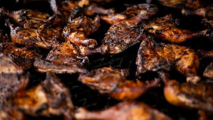 Image of Brined & Braised Zesty Dill Chicken Quarters