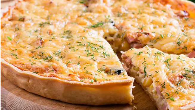 Image of Ham and Cheese Quiche