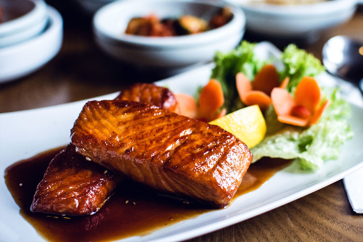 Salmón Teriyaki