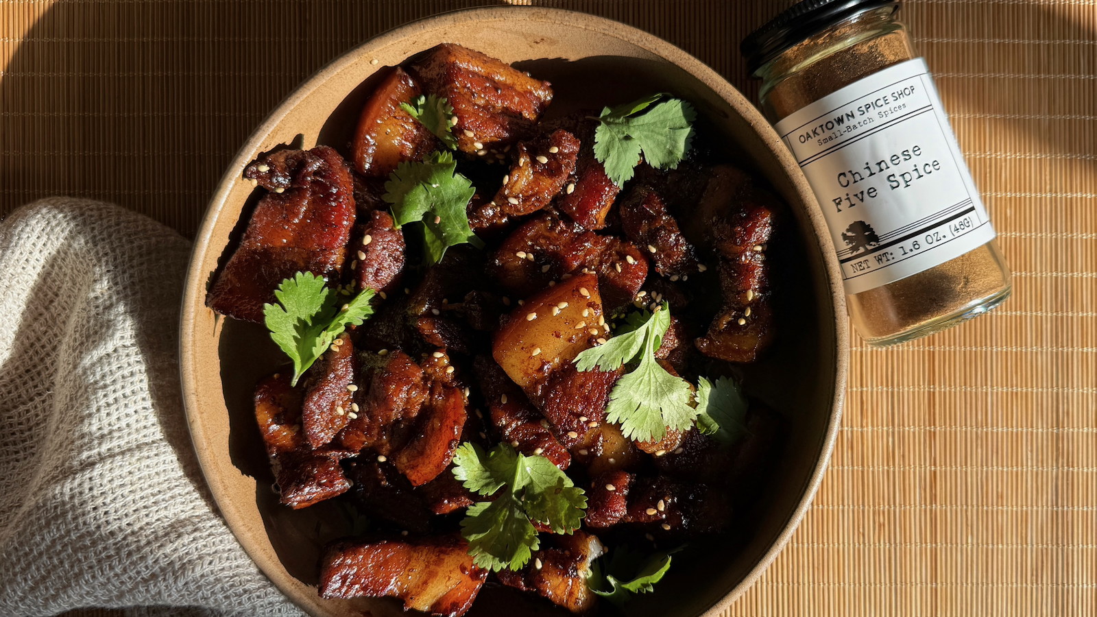 Image of Five Spice Braised Pork Belly
