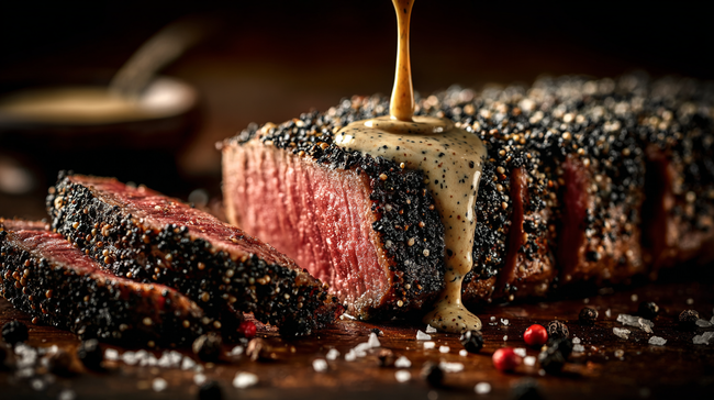 Our Mouth-Watering Steak Au Poivre Recipe